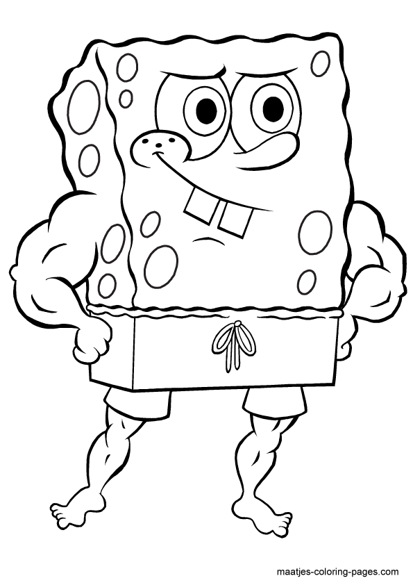 Sponge Bob kolorowanki